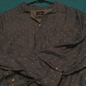 American Eagle Denim button down